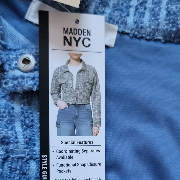 MADDEN BOUCLE CROPPED JACKET - Picture 9 of 10